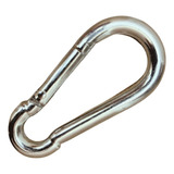 1 Unidade Mosquetão 10cm Suporta 350kg Academia Profissional