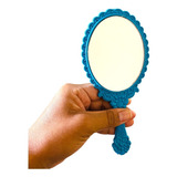 10 Abebê Espelho De Iemanjá Umbanda Azul Tm Médio Promoção