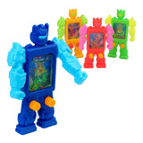 10 Aquaplay Brinquedo Infantil Mini Game Robôzinho 02 Botões