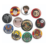 10 Botons 3,5cm Harry Potter - Broche - Button