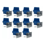 10 Caixas De Passagem Para Piscina Com Tampa Inox