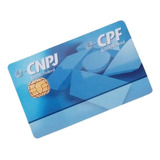 10 Cartão Smart Card Certificado Digital A3pf Ou A3pj Token