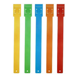 10 Fitas Plástica Pernas Bovinos Gado Cavalo 35cm Footmark