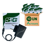 10 Fontes 12v 1a Bivolt Para Câmera De Segurança Alarme Seg