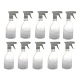 10 Frasco Pet Borrifador De 250 Ml Válvula Gatilho