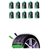 10 Frascos Vacina Selante Hot Para Pneu Carro Moto Bicicleta