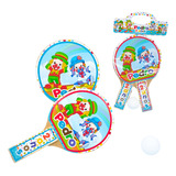10 Kits Raquete Ping Pong Personalizada Patati Patata