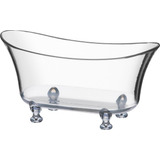 10 Mini Banheiras Acrilico Drinks 19cm X 9cm X 7cm - 500ml