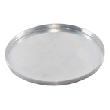 10 Mini Forma Pizza Com 12 Cm Brotinho Aluminio Resistente