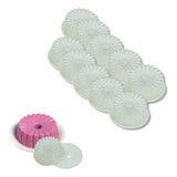 10 Mini Formas Pudim/tortas Margarina (blue Star)