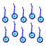 10 Mini Pendulo Olho Grego Proteção Atacado Lembrancinha