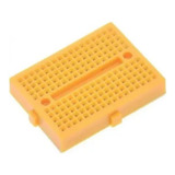 10 Mini Protoboard 170 Pontos Cor Amarelo
