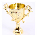 10 Mini Troféu Taça Futebol Decorativo Lembrança Festa10x5cm