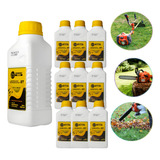 10 Oleo Motor Roçadeira Motoserra 500ml Compativel Sthil