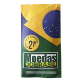 10 Pacotes Figurinhas Para Álbum Moedas Do Brasil
