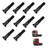 10 Parafuso Roda Aluminio Traseiro Ford Cargo E Volks 22x116