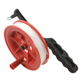 10 Peças De 100 M De Corda Torcida Red Wheel Kite Reel Winde