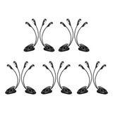 10 Peças De Suporte De Música Com Clipe De Luz Led Book Ligh