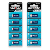 10 Pilhas Baterias 23a Rayovac - 02 Cartelas