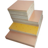 10 Placas De Fenolite Face Simples 8x12cm P/pci - Pcb