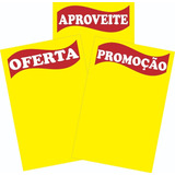 10 Placas De Promoção Para Comercio/lojas/pvc/50x33/