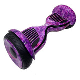 10 Polegadas Hoverboard Skate Elétrico Infantil Criança Bluetooth Bivolt Led Overboard Luuk Young Cor Roxo Universo 2025 10n