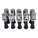 10 Prisioneiros E 10 Porcas Opala Longo 52mm 1981 Em Diante
