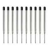 10 Refil Carga Caneta Metal Crown Cartier Parker Tinta Coroa