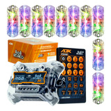 10 Strobo Ajk Led 6w Para Som Automotivo Ritmo Iluminação