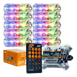 10 Strobo Ajk Led 6w Para Som Automotivo Ritmo Iluminação