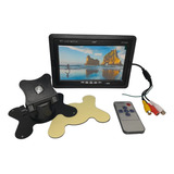 10 Tela Lcd 7 Polegadas Monitor Veicular Digital E73