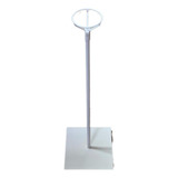 10 Unid Suporte Com Base Mdf P/ 1 Balao Bobo / Bubble 50cm