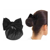 10 Unidades Presilha Laço Redinha Para Cabelo Coque Atacado