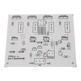 10 X Placa Lisa Para Montar Amplificador Audio 200w Mono 