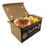 100 - Caixa Box Embalagem Delivery Combo Gourmet Al-k17f