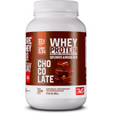 100% Whey Protein Concentrado 900g Sabor: Chocolate - Proteína 100% Pura - 3vs Nutrition