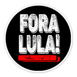 100 Adesivos Fora Lula Impeachment Politica Carro Moto
