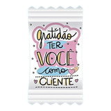 100 Balas Personalizadas Brinde Mimo Vários Sabores Doce