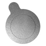 100 Bases De 8 Cm P/ Doces. Cor: Prata. Marca: Ultrafest