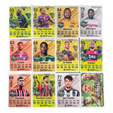 100 Cards Futebol Brasileiro = 25 Envelopes Figurinhas