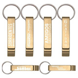 100 Chaveiros Abridor Brinde Personalizado 