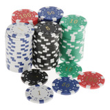 100 Conjunto De Fichas De Pôquer 11,5 Token De