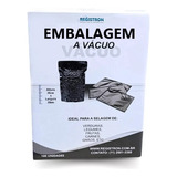 100 Embalagem 20x25 Gofrada Sous Vide Ranhura Saco A Vacuo