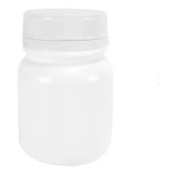 100 Embalagens Plástica Pote Cápsula Rosca Lacre 90 Ml