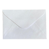 100 Envelope Branco 72x108mm Visita Convite Dinheiro 7x10