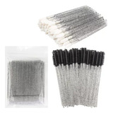 100 Escovinha Descartável 100 Aplicador 100 Microbrush Preto - Miss Cosméticos