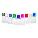 100 Frascos 30 Ml Plástico Com Tampa Rosca