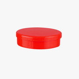 100 Latinha Acrílico 5x1 Atacado Lembrancinhas Aniversário Cor Vermelho