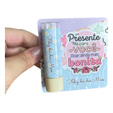 100 Lembrancinha Dia Das Mães - Card Com Manteiga De Cacau 