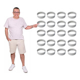100 Modelador Cortador Forma Aro Disco Molde Pão Hambúrguer